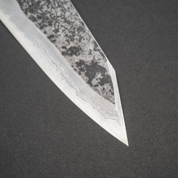 Cygnus Atratus Dama White 1 240mm K - tip Gyuto Riisgaard Snakewood Handle - Tetogi
