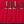 HI - CONDITION Hanpu Canvas 6 Pockets Knife Roll Red - Tetogi