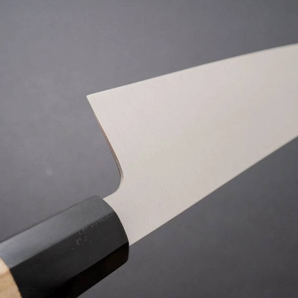 Hitohira Ashi Swedish Stainless Gyuto 240mm Ho Wood Handle - Tetogi