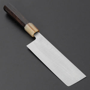 Hitohira Ashi White 2 Nakiri Ebony Handle - Tetogi