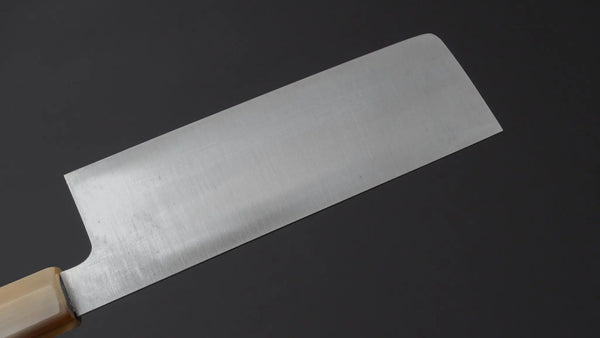 Hitohira Ashi White 2 Nakiri Ebony Handle - Tetogi