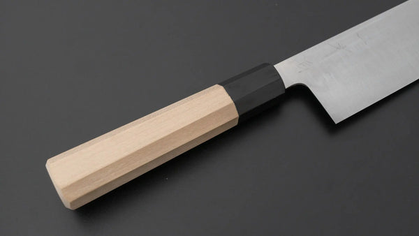 Hitohira Ashi White 2 Nakiri Ho Wood Handle - Tetogi