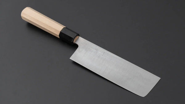 Hitohira Ashi White 2 Nakiri Ho Wood Handle - Tetogi