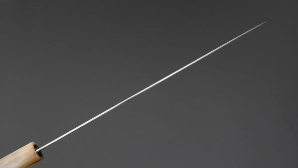 Hitohira Ashi White #2 Petty 210mm Ebony Handle - Tetogi