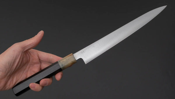 Hitohira Ashi White #2 Petty 210mm Ebony Handle - Tetogi
