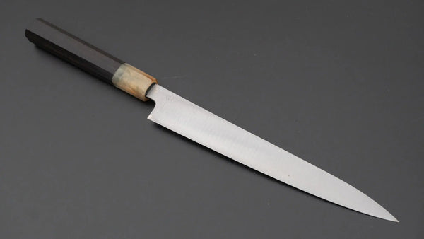Hitohira Ashi White #2 Petty 210mm Ebony Handle - Tetogi