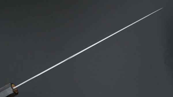 Hitohira Ashi White #2 Sujihiki 240mm Ho Wood Handle - Tetogi