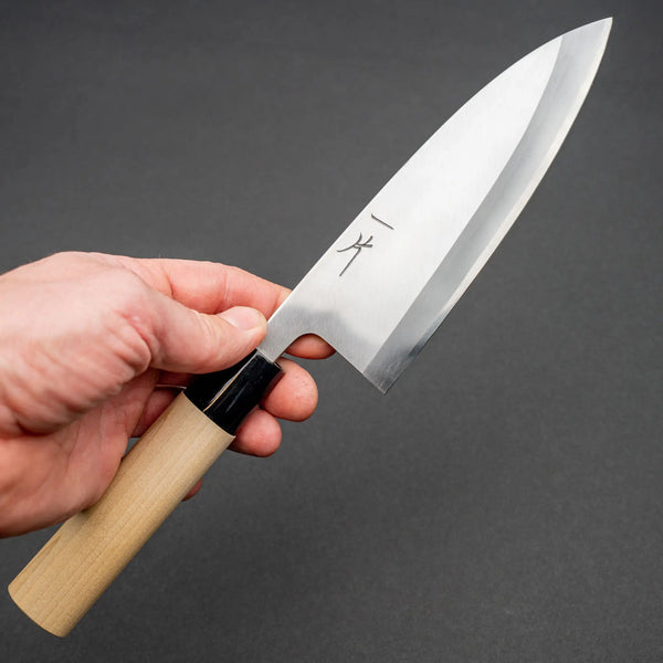 Hitohira Carbon Deba 150mm Ho Wood Handle - Tetogi