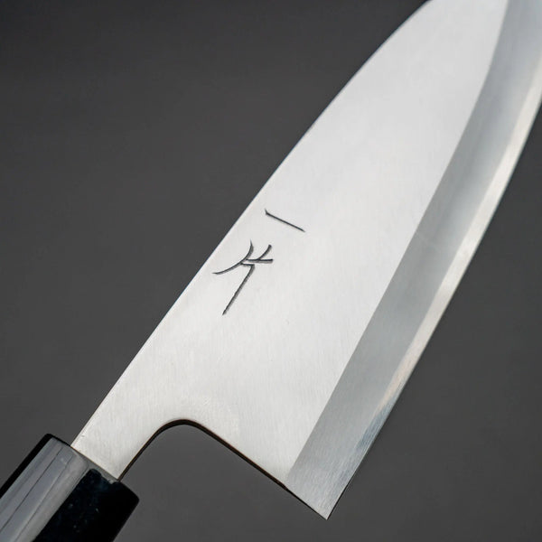 Hitohira Carbon Deba 150mm Ho Wood Handle - Tetogi