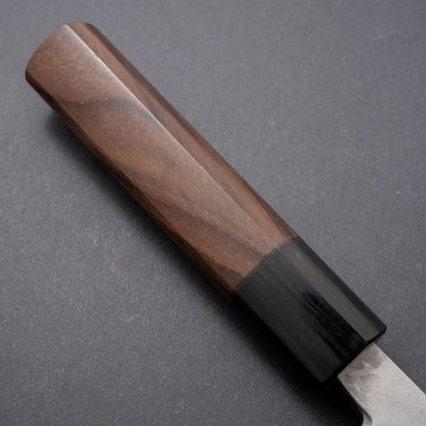 Hitohira Echizen Blue #2 Damascus Deba 150mm Wood Handle - Tetogi