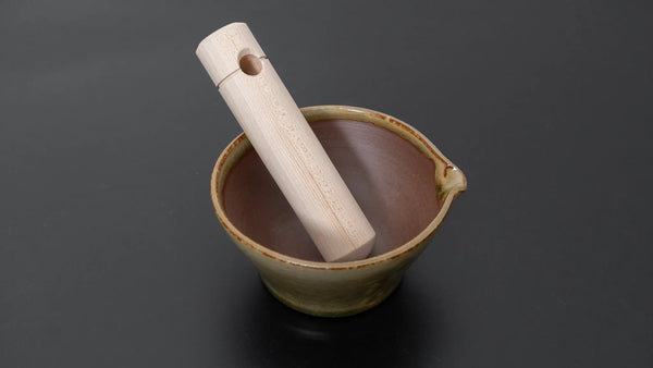 Hitohira Echizen - Yaki Sesame Mortar Small - Tetogi