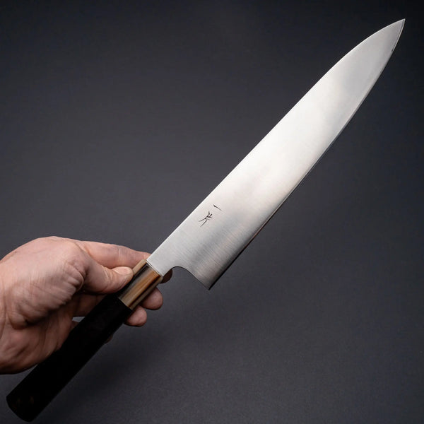 Hitohira FJ VG - 10 Gyuto 270mm Ebony Handle - Tetogi
