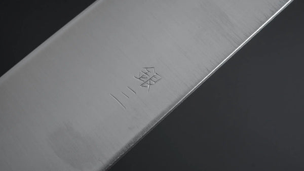 Hitohira Futana S3 Migaki Sujihiki 240mm Cherry Wood Handle - Tetogi