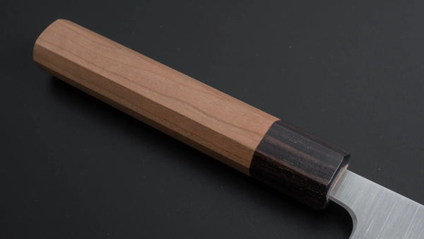 Hitohira Futana S3 Migaki Sujihiki 240mm Cherry Wood Handle - Tetogi