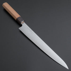 Hitohira Futana S3 Migaki Sujihiki 240mm Cherry Wood Handle - Tetogi