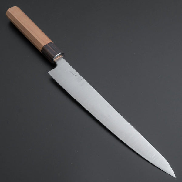 Hitohira Futana S3 Migaki Sujihiki 240mm Cherry Wood Handle - Tetogi