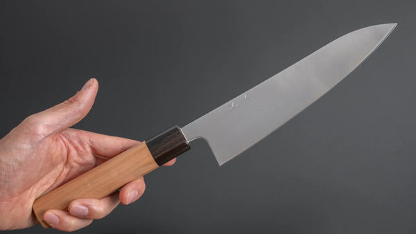 Hitohira Futana SB Migaki Gyuto 180mm Cherry Wood Handle - Tetogi