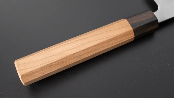 Hitohira Futana SB Migaki Kiritsuke Gyuto 240mm Cherry Wood Handle - Tetogi