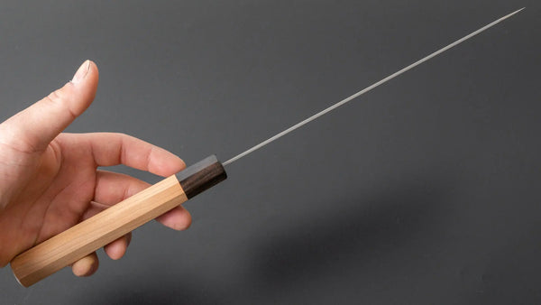 Hitohira Futana SB Migaki Kiritsuke Gyuto 240mm Cherry Wood Handle - Tetogi