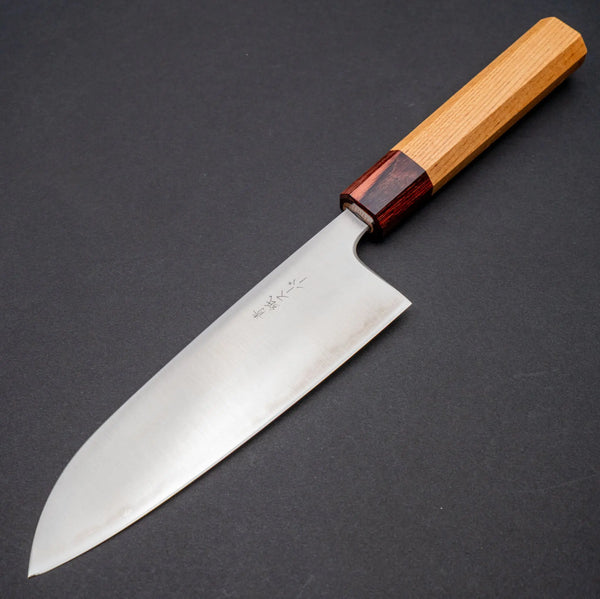 Hitohira Futana SB Migaki Santoku 170mm Keyaki Zelkova Handle Product vendor