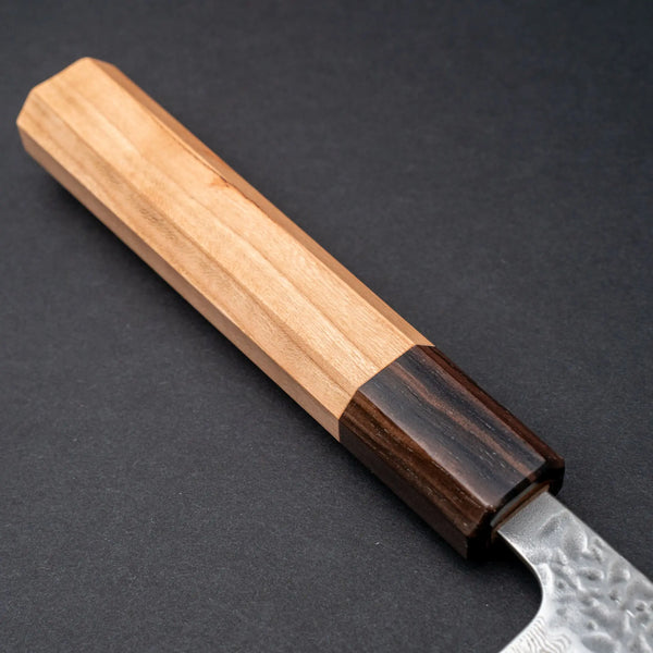 Hitohira Futana Stainless Tsuchime Damascus Petty 135mm Cherry Wood Handle Product vendor