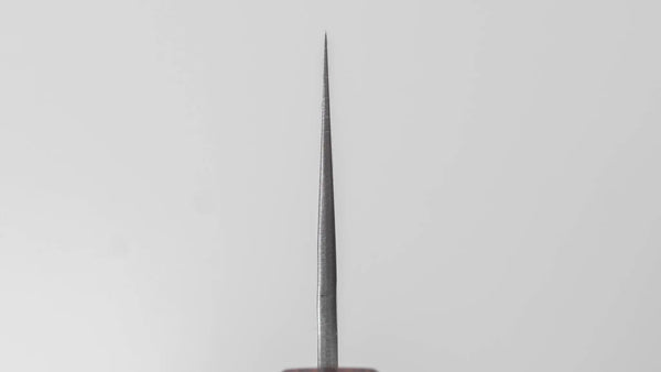 Hitohira Futana Stainless Tsuchime Damascus Santoku 170mm Keyaki Zelkova Handle - Tetogi
