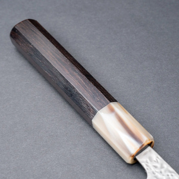 Hitohira Futana White #1 Migaki Tsuchime Petty 135mm Ebony Handle Product vendor