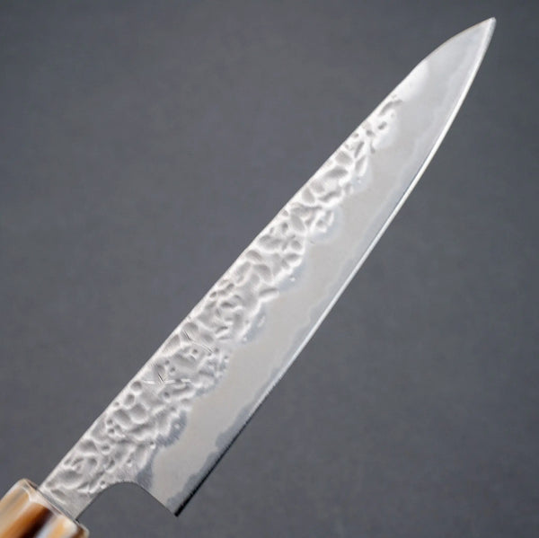 Hitohira Futana White #1 Migaki Tsuchime Petty 135mm Ebony Handle Product vendor