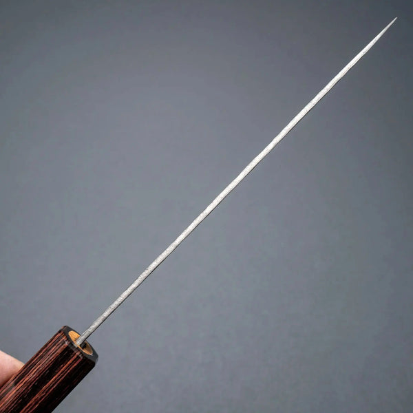 Hitohira Futana White 1 Migaki Tsuchime Petty 135mm Keyaki Zelkva - Tetogi