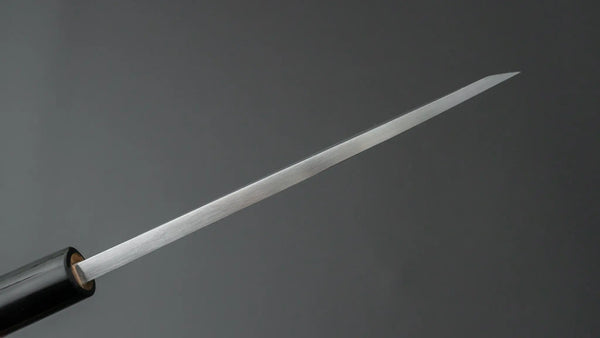 Hitohira Gorobei White #3 Left - Handed Deba 150mm Ho Wood Handle (D - Shape) - Tetogi