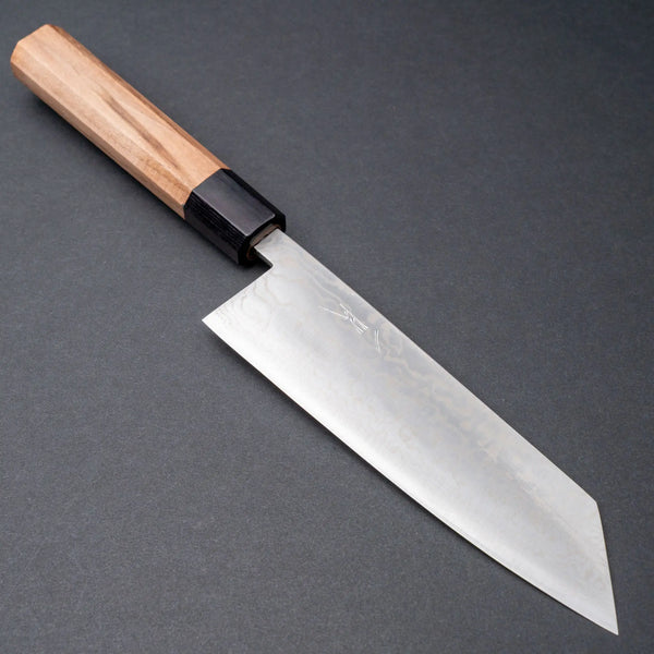 Hitohira Harima Forged Blue #2 Nickel Damascus Bunka Walnut Handle Product vendor