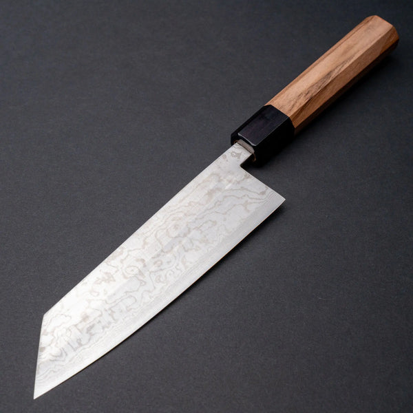 Hitohira Harima Forged Blue #2 Nickel Damascus Bunka Walnut Handle Product vendor