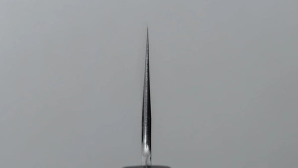 Hitohira Harima Silver #3 Migaki Bunka Walnut Handle - Tetogi