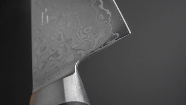Hitohira HG Damascus Gyuto 180mm Pakka Handle - Tetogi