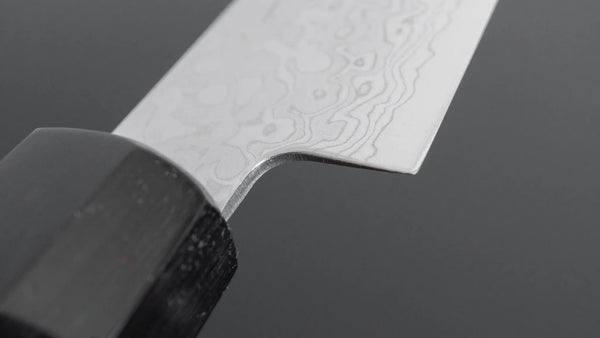 Hitohira HG Damascus Petty 150mm Ho Wood Handle - Tetogi