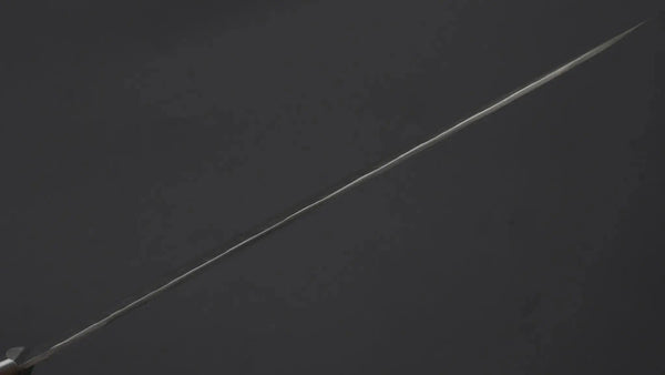 Hitohira HG Tsuchime Damascus Sujihiki 240mm Imitation Mahogany Handle - Tetogi