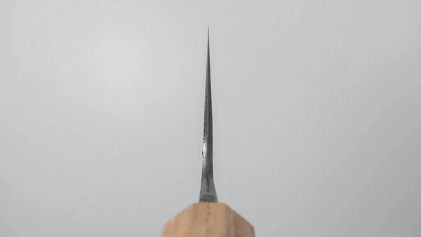 Hitohira Hinode Nashiji White 2 Stainless Clad Nakiri 180mm Wenge Handle - Tetogi