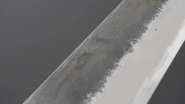 Hitohira Hinode Nashiji White 2 Stainless Clad Sujihiki 240mm Wenge Handle - Tetogi
