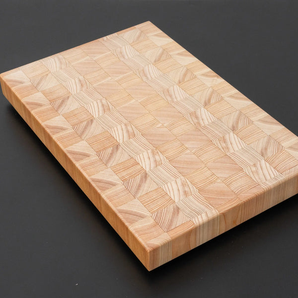 Hitohira Hinoki Endgrain Cutting Board 06 - Tetogi