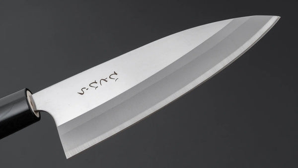 Hitohira Hiragana Deba 150mm Poplar Handle - Tetogi