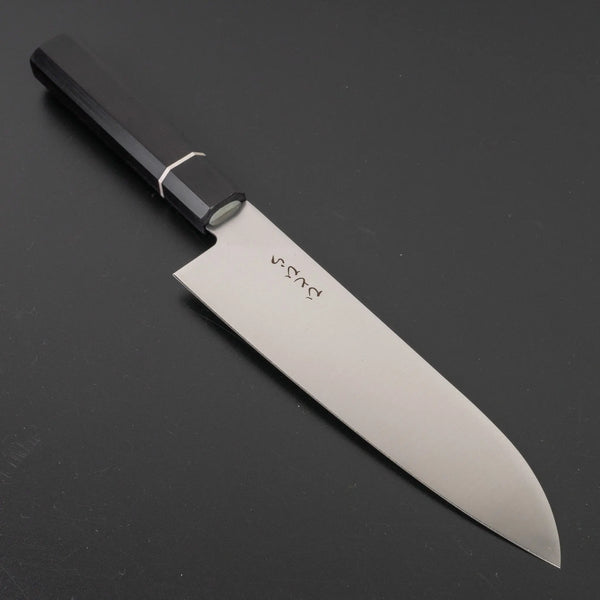 Hitohira Hiragana WS Santoku 185mm Pakka Handle - Tetogi