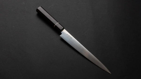 Hitohira Hiragana WS Sujihiki 210mm Pakka Handle - Tetogi