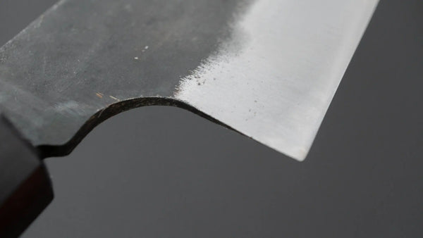 Hitohira Hizen Kurouchi Blue 1 Gyuto 155mm Walnut Handle - Tetogi