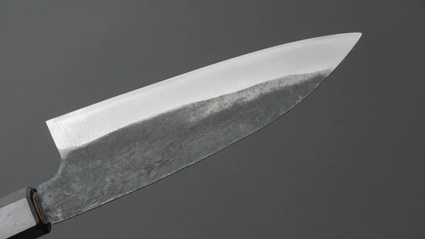Hitohira Hizen Kurouchi Blue 1 Gyuto 155mm Walnut Handle - Tetogi