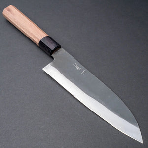 Hitohira Hizen Kurouchi Blue #1 Gyuto 180mm Walnut Handle Product vendor