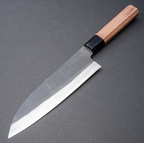 Hitohira Hizen Kurouchi Blue #1 Gyuto 180mm Walnut Handle Product vendor
