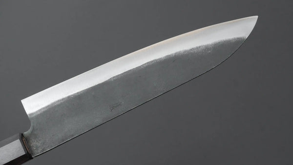 Hitohira Hizen Kurouchi Blue 1 Gyuto 210mm Walnut Handle - Tetogi