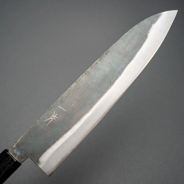 Hitohira Hizen Kurouchi Blue 1 Gyuto 240mm Walnut Handle - Tetogi