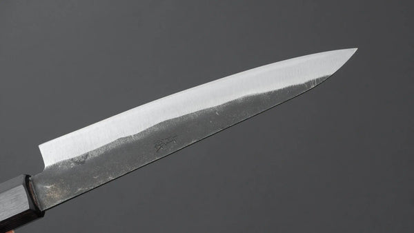 Hitohira Hizen Kurouchi Blue 1 Petty 150mm Walnut Handle - Tetogi