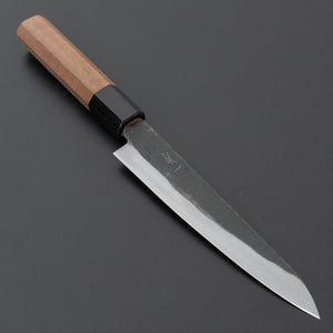 Hitohira Hizen Kurouchi Blue 1 Petty 150mm Walnut Handle - Tetogi